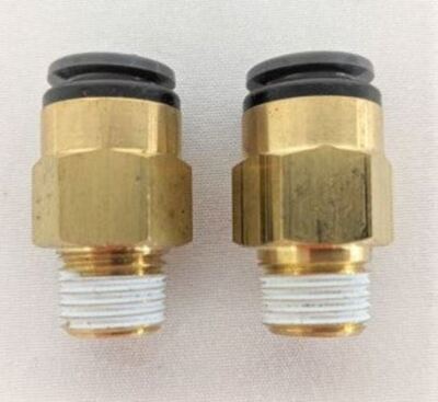 *Pk of 10* SMC 1/4 MPT to 3/8 NT PTC Straight CONN - P/N  KV2H11 35S