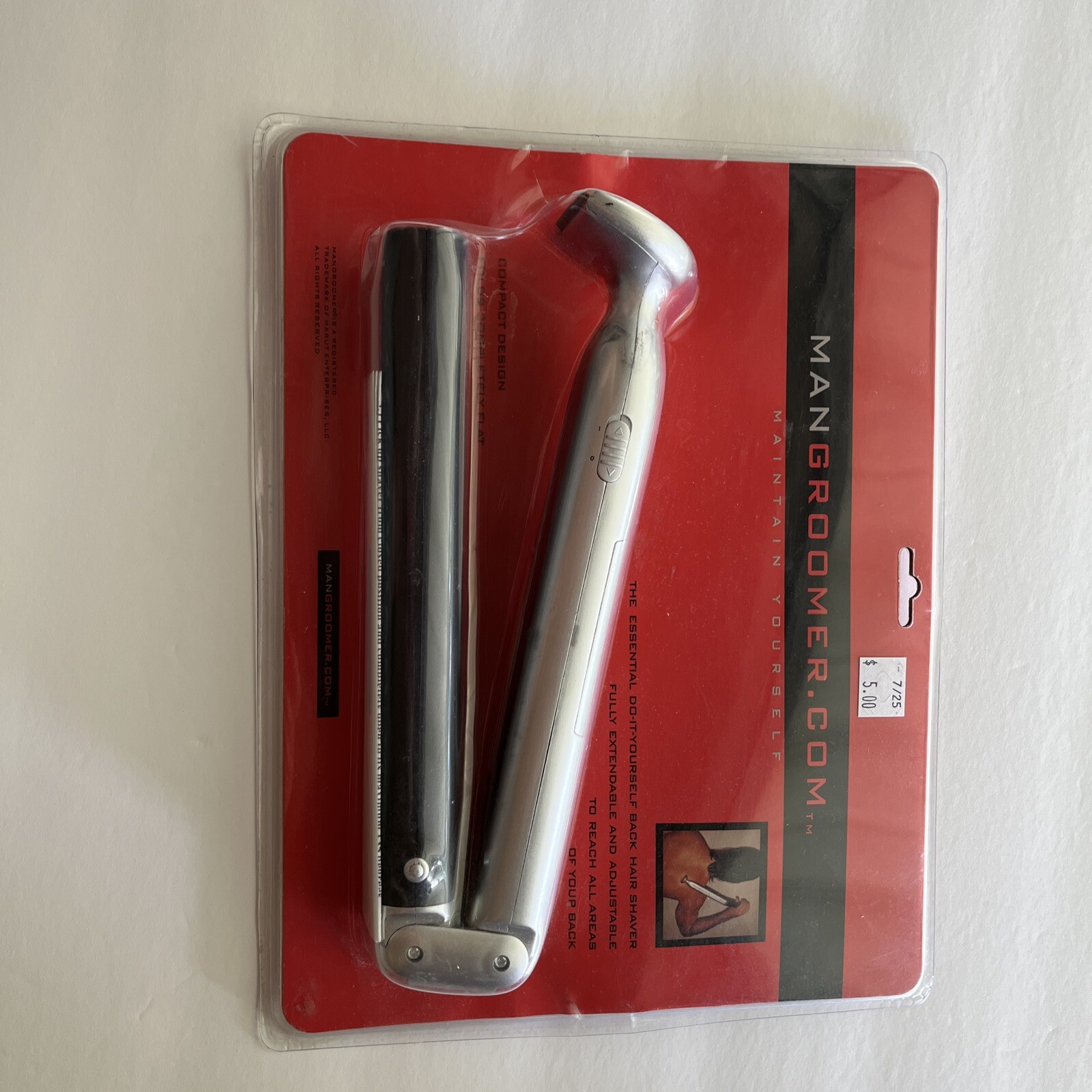 MANGROOMER DoItYourself Electric Back Hair Shaver eBay