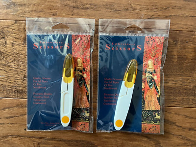 Embroidery Thread Snips Scissors 2 pair Yarn Tree