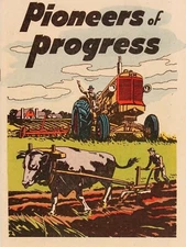 Vintage Look Minneapolis Moline NEW Metal Sign: World War Two Theme - Pioneers!