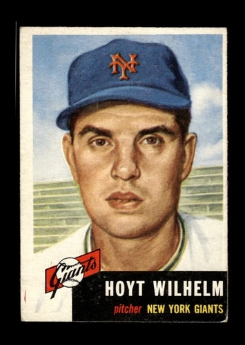 1953 Topps Set-Break #151 Hoyt Wilhelm VG-VGEX *GMCARDS*