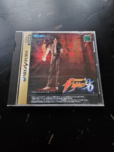 Jeu The King Of Fighters '96 SEGA Saturn (1996) - Version Japonaise, Bon état, Complet