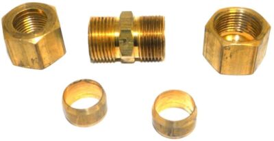 Big A 3-16280 Messing Stecker Anschluss Set 1/2 '' P X T Menge Of 10 Kits