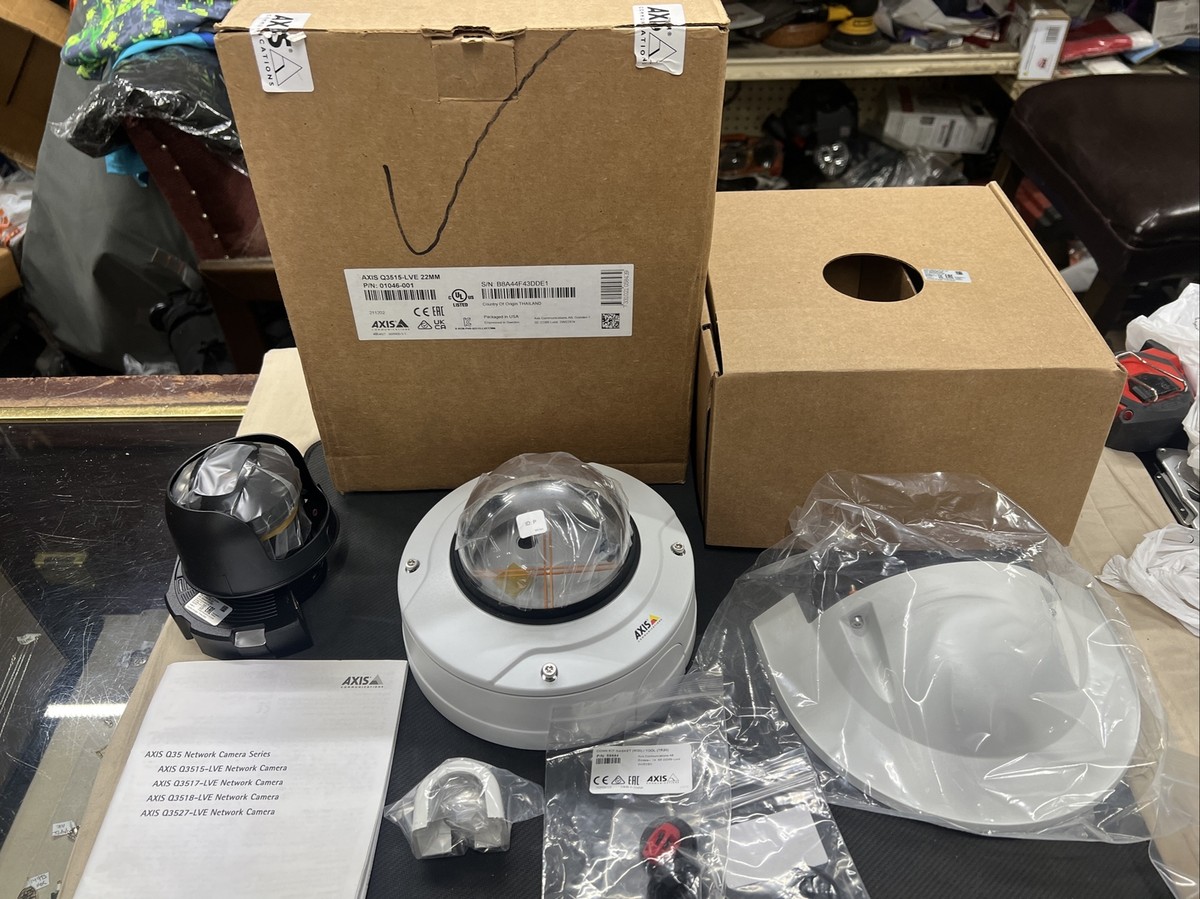 NEW OPEN BOX Axis Q3515-LVE 22mm Surveillance Day/Night Camera
