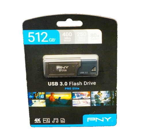 Pen Drive Pny 512gb Pro Elite Usb P-fd512pro-ge R$ 759,00 Em