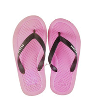RBX Women's Comfort Active Flip Flop Slippers, Pink/Black