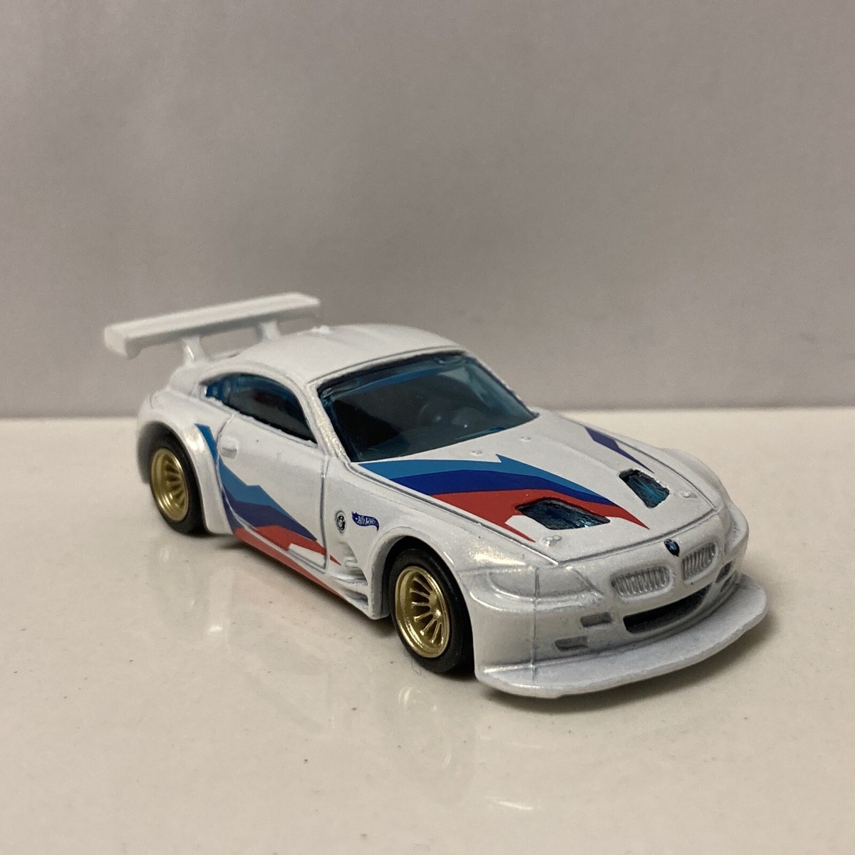 Hot Wheels CUSTOM W/REAL RIDERS White BMW Z4 M | eBay