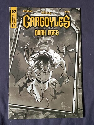 GARGOYLES: DARK AGES #2 (DYNAMITE 2023) 1:20 INCENTIVE VAR - BAGGED & BOARDED