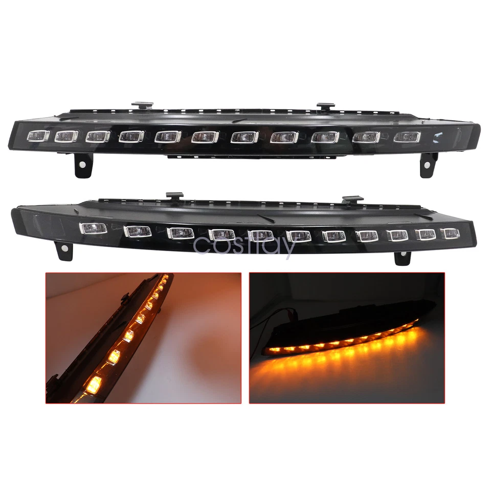 Indicador de señal de giro del parachoques delantero izquierdo y derecho para AUDI Q7 2010-2015 Foto 4 de 4