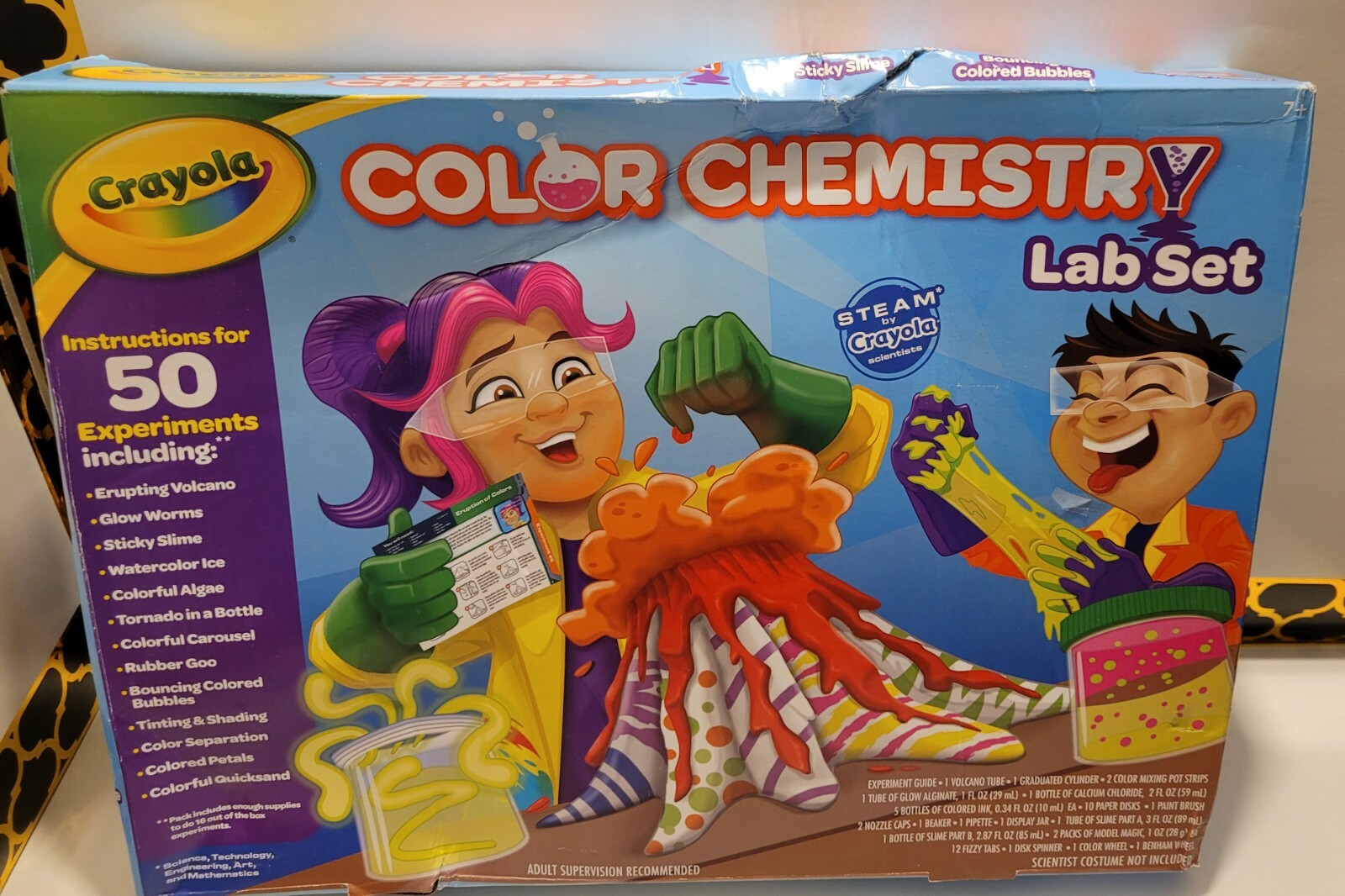Crayola Color Chemistry Lab Set Instructions For 50 Experiments NIOB
