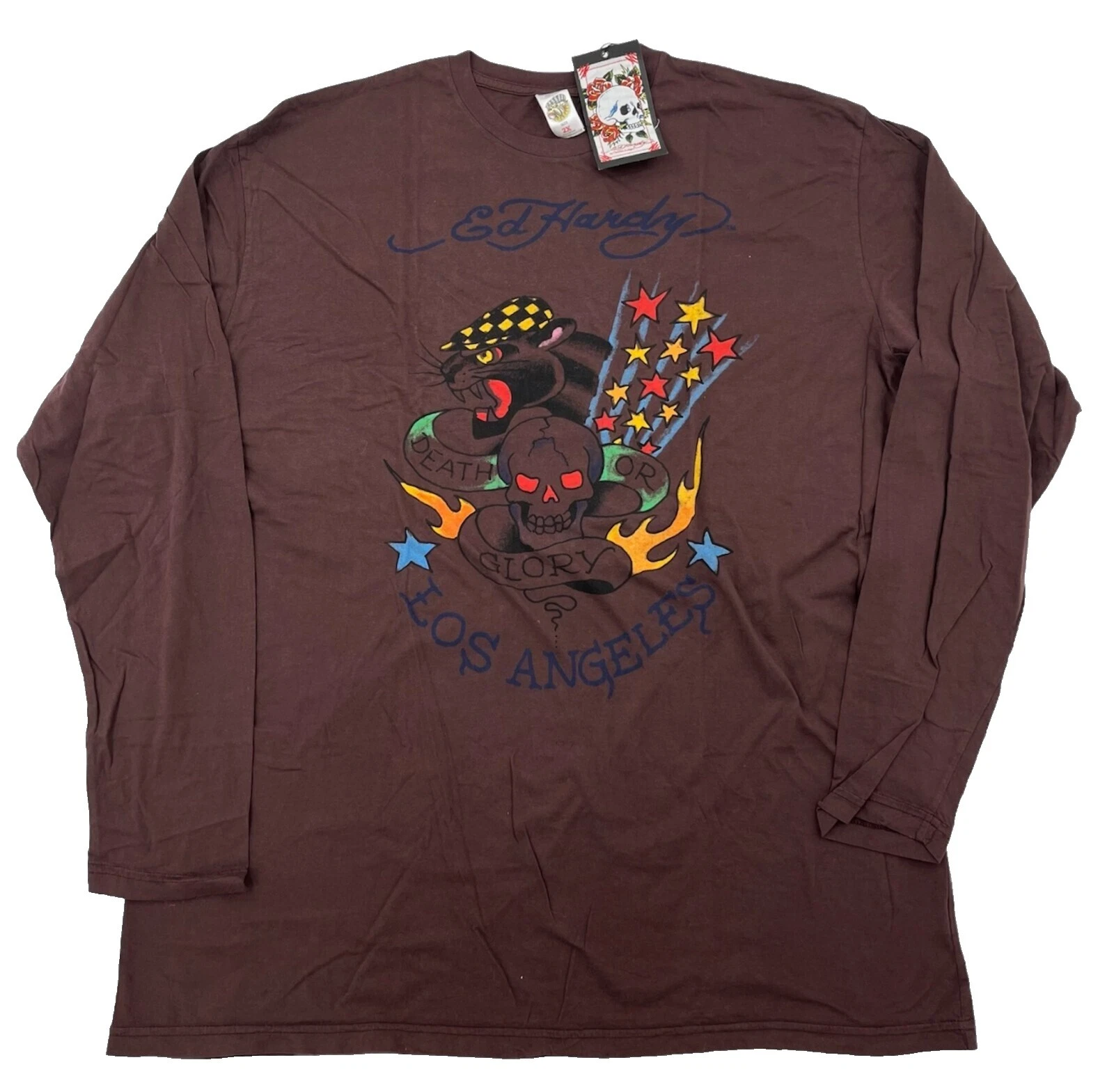 Ed Hardy camisetas de algodón para hombres