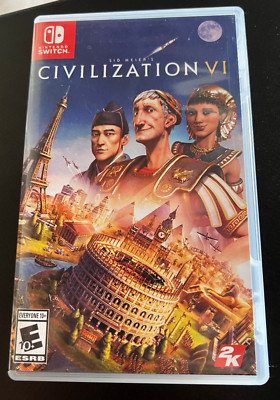 Sid Meier's Civilization VI (Nintendo Switch) Game and Case - VGC - TESTED