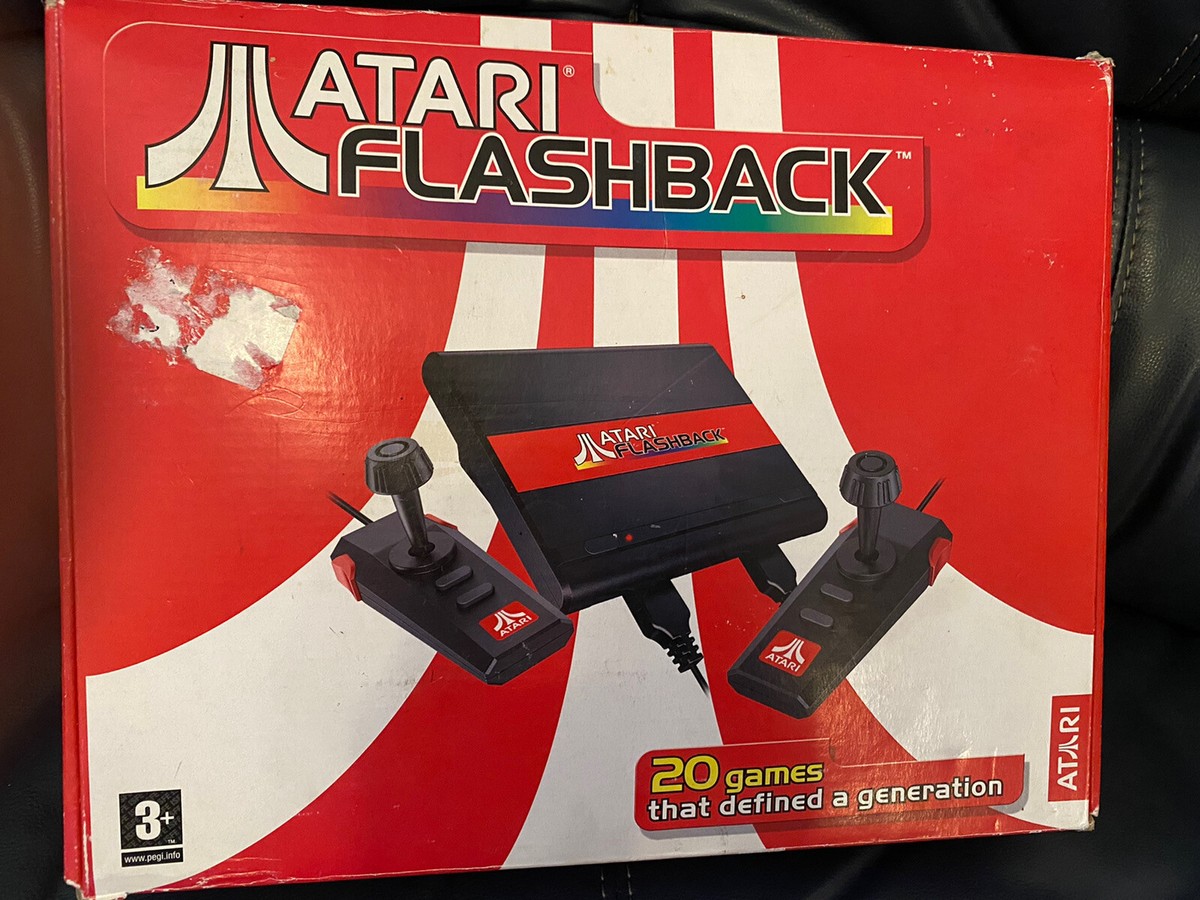 Atari FLASHBACK Games Consule Complete and 20 Classic Games  Included