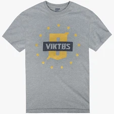 VIKTOS Patriot Shield Grey Heather Tee (18159)