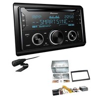 Pioneer Autoradio Bluetooth USB FüR Citroen Jumpy Ab 2007 Schwarz Mit Canbus