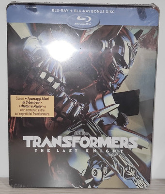 TRANSFORMERS - THE LAST KNIGHT - STEELBOOK - ITA - ENG - 2 BLU-RAY