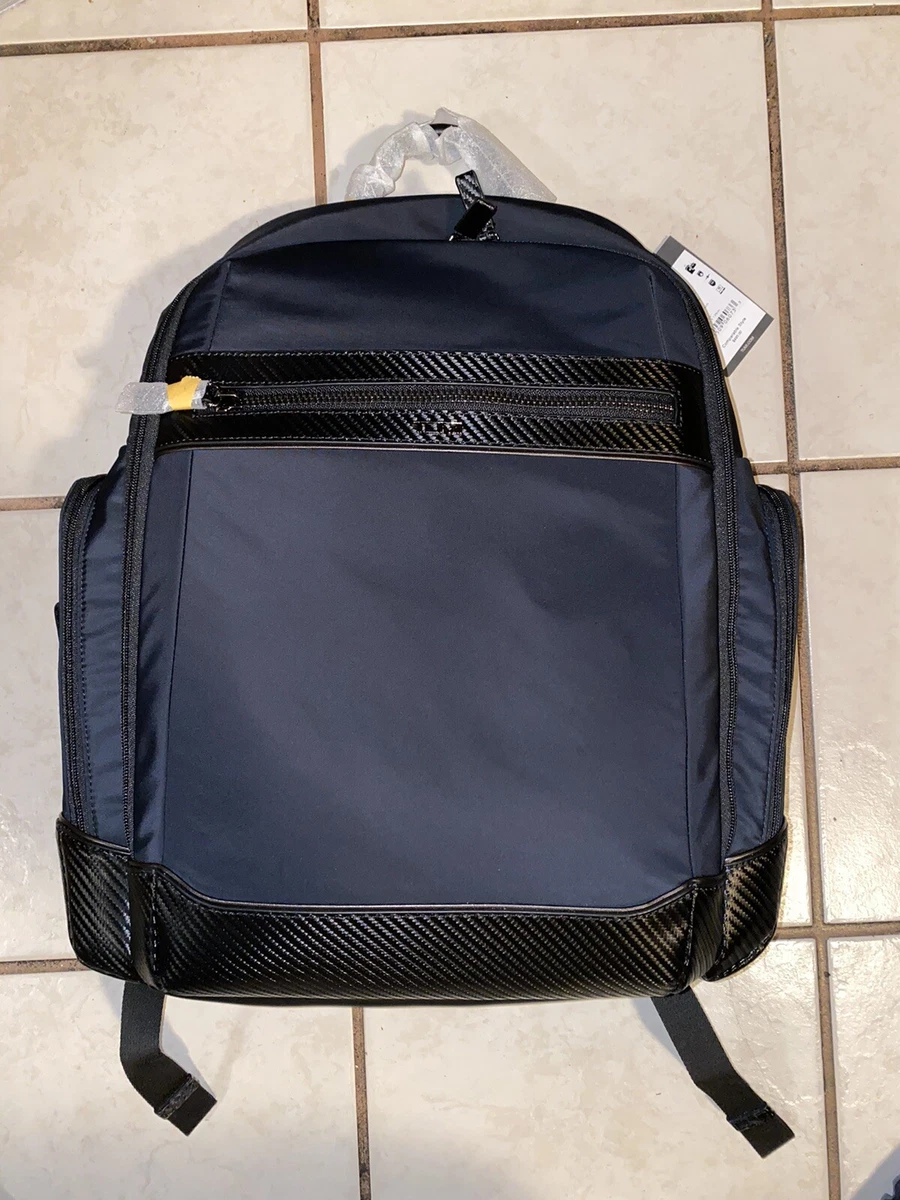 Tumi Monroe Benson Large Polyester Leather Black Backpack Carbon | eBay
