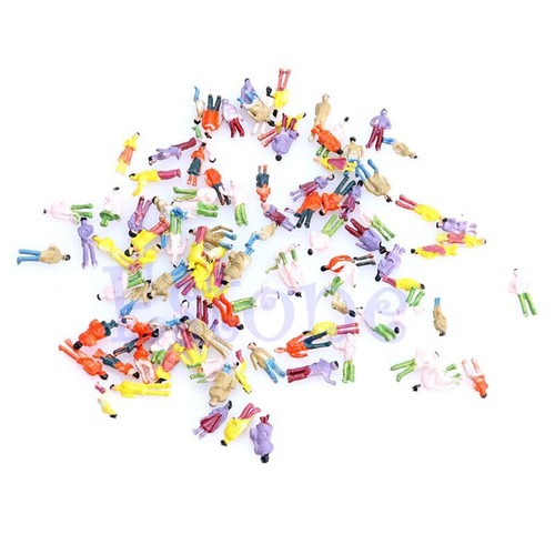 Plastic Made People Model Railway for Miniature Scenes Interesting Gift - Picture 5 of 6