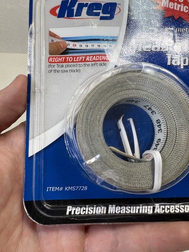 Kreg KMS7728 3.5 Meter Self-Adhesive Measuring Tape (R-L Reading) - Picture 5 of 9
