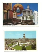 Nashville TN Postcards Capitol Tennessee