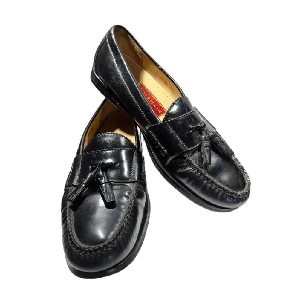 Cole Haan Pinch Tassel Leather Loafer Shoes Sz 11 D EUC | eBay