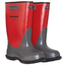Size-8 Salisbury-21405WT 17'' Red & Black Dielectric Safety Rubber Overboots HR