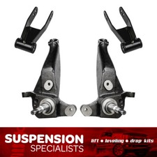 4 Lift Spindle Kit W Shackles For 2001-2011 Ford Ranger 2wd