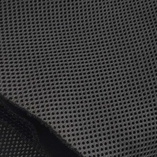 Speaker Grill Cloth Stereo Mesh Fabric for Speaker Repair, Black - 55 x 20 in...