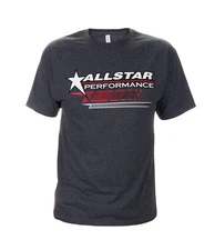 Allstar Performance ALL99908L Allstar T-Shirt Charcoal Red Graphic Large