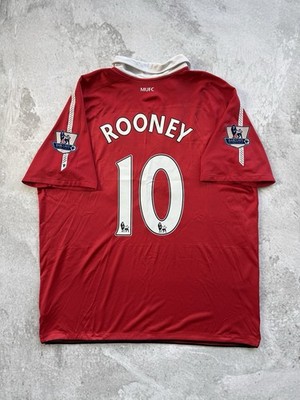 MANCHESTER UNITED 2010 2011 HOME FOOTBALL SOCCER JERSEY NIKE 382469-623 Size 2XL