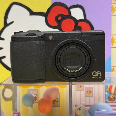 RICOH GR DIGITAL Ⅱ デジカメ 4080 Ricoh GR Digital II GRD2 Compact Digital Camera Black Exposure