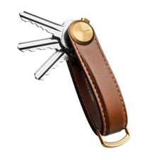 Orbitkey - Key Organiser Pro Leather - Cedar NEW