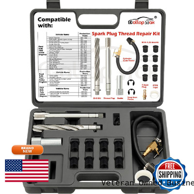Gallopmax 38900 Two Valve Triton Tool Kit Foolproof Repair System Spark Plug