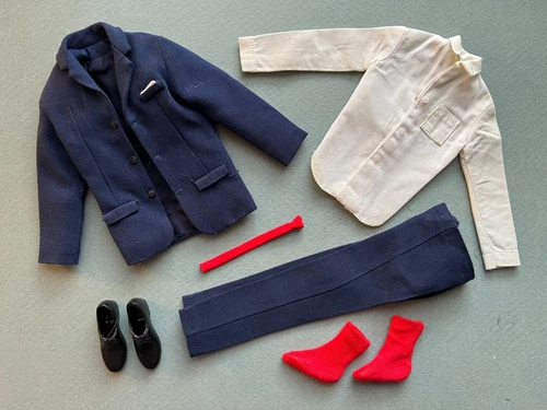 Vintage "Ken/Barbie" #1401 Special Date Suit Set, Complete