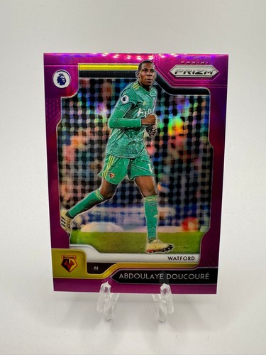 Abdoulaye Doucoure Purple /99 2019-20 Panini Prizm Premier League Watford
