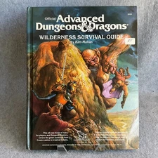 Advanced Dungeons & Dragons Wilderness Survival Guide by Kim Mohan 1986