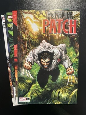Wolverine: Patch #1-5 Complete Set Marvel 2022 Larry Hama VF Variants