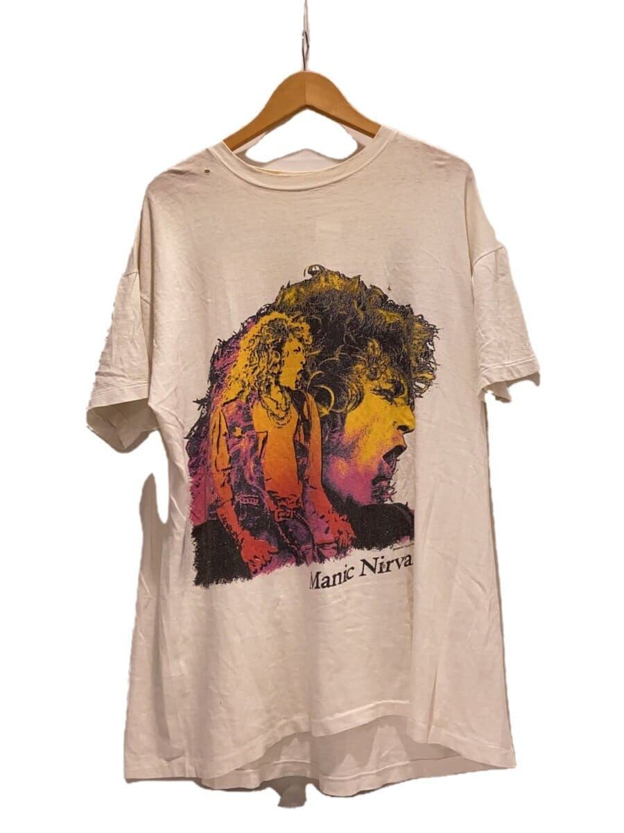 ALTRA T shirt altre marche maglietta anni 90 ROBERT PLANT cotone WHT usata