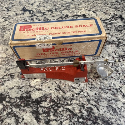 #ad Pacific Deluxe Scale Model O Div. Of Hornady Oil Dampening With Box $59.99