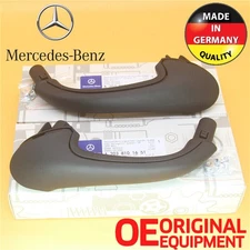 Pair of Front Left & Right Side Black Interior Door Pull Handle for Benz C-Class