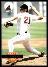 Roger Clemens 1994 Pinnacle #25 Red Sox MLB READ FREE SHIPPING AutographDen