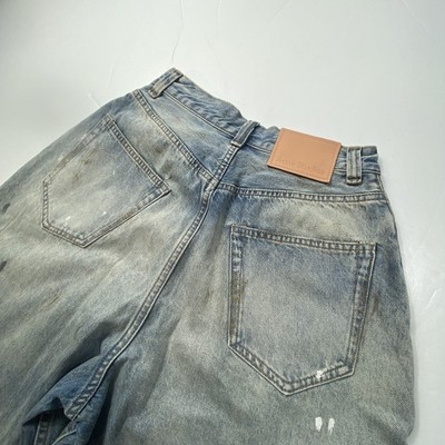 ACNE STUDIOS 2023M FN TRAFALGAR B00343 SUPER BAGGY FIT JEANS EU 44