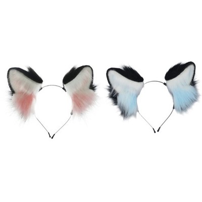 Comfortable Animal Cat Ear Hairband Cosplay Hair Hoop Headbands for Everyday Use