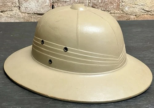 Rare HTF Marx 1950's WILD ANIMALS Zoo Jungle Playset Daktari Safari Hat Helmet