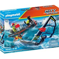 Playmobil 70141 Seenot Polarsegler-Rettung Mit Schlauchboot Action Spielzeug-Set