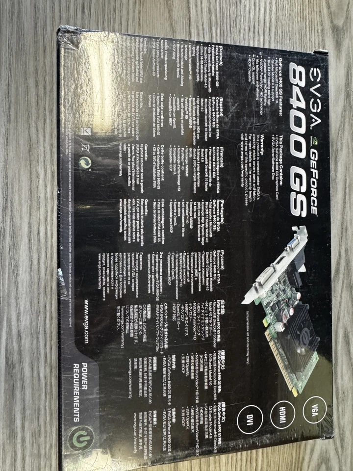 EVGA GeForce 8400 GS 512MB DDR3 Video Card - Image 2 of 3