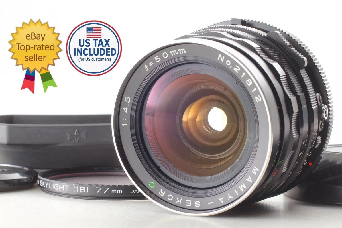 Mamiya f/4.5 50mm Focal Camera Lenses for sale | eBay