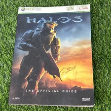 Halo 3 Official Strategy Guide Xbox 360 – Prima/Bungie – Very Good Condition 