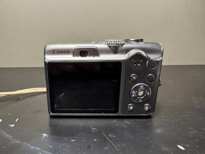 Canon PowerShot A1100 IS 12.1MP Digital Camera - Gray for sale