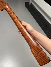 AAAA Big head Stainless steel 22fret Rosewood Roasted flame Maple guitar Neck